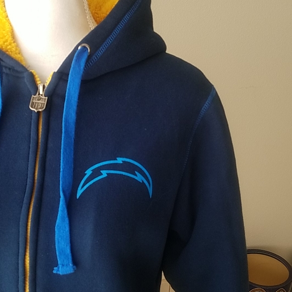 San Diego Chargers NFL Mens Hoodie Sweatshirt - Picture 4 of 11